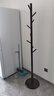 家逸全实木衣帽架卧室衣架落地挂衣架立式客厅衣服架子办公室挂包架 实拍图