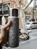 JRINKTEEA日本品牌纯钛保温杯茶水分离钛水杯车载男士焖泡茶杯户外礼品杯 升级款陨花银600ml无喷漆 实拍图