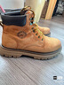 骆驼（CAMEL）王俊凯同款马丁靴高帮秋户外工装大黄靴男 GE122W7757T 金黄 39 实拍图