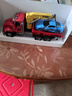 妈宝孖宝拖车玩具吊车男孩救援清障平板挂工程小汽车儿童3-6岁2超大号模型 实拍图