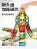 布鲁奇彩窗磁力片儿童玩具男孩3-6岁磁力积木新年益智玩具1-3岁生日礼物 实拍图