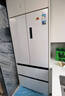美的（Midea）M60机皇550法式四开门冰箱523L大容量超薄嵌入式双系统除菌一级能效制冰白MR-550WUFIPZE国家补贴 实拍图