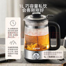 苏泊尔（SUPOR）养生壶蒸汽喷淋复古煮茶器煮茶壶泡茶烧水壶办公家用电热水壶保温玻璃花茶壶304不锈钢SW-10C05 实拍图