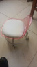 亚克力小凳子静音带万向轮儿童学步凳网红小椅子滑轮矮凳浴室凳 颜色随机【活动款】 实拍图
