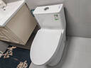 九牧（JOMOO）11396-2-1/31KB-1抗菌一级水效坐便器暴风虹吸式节水马桶305坑距 实拍图