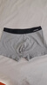 浪莎男士内裤男纯棉10A抗菌平角裤透气中腰男式四角裤男生裤头4条装 实拍图