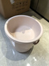 五月花洗衣泡脚洗澡桶 16L耐用加厚清洁塑料手提水桶多用桶带盆水桶  实拍图