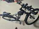 金武端自行车成人山地车公路赛车单车骑行变速超轻越野中学生初中青少年 旗舰版-辐条轮-黑白色 26寸21速 实拍图