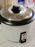 三角牌（Triangle）电饭锅家用 老式多功能便携宿舍用小容量不粘内胆电饭煲3-4人 5升加厚鼓型锅(适合4-6人) 5L 实拍图