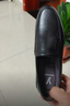 意尔康男鞋 男士皮鞋2025秋季新款商务正装鞋牛皮英伦德比鞋上班鞋子男 黑色-加绒版 44 实拍图