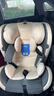 Heekin德国 儿童安全座椅汽车用0-4-12岁婴儿宝宝360度旋转ISOFIX硬接口 时尚灰(ISOFIX+360度旋转) 实拍图