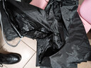 阿蒂亚 牛津布分体式反光雨衣雨裤 XXL码/件 黑色连帽套装 实拍图