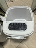 美的（Midea）泡脚桶杀菌足浴盆加热暖脚自动按摩保暖洗脚盆熏蒸暖泡喷淋情人节礼物生日送男女友长辈 ZL310 实拍图