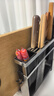 美厨物语厨房置物架304不锈钢刀架刀具收纳架菜刀架刀铲置物架筷筒砧板架 实拍图