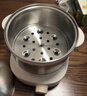 小熊（Bear）煮蛋器 蒸蛋器 不锈钢自动断电 双层多功能 蒸煮鸡蛋早餐神器ZDQ-Y14F3 实拍图