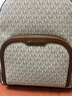 MICHAEL KORS  轻奢MK女包JAYCEE双肩包 大号 香草色/橡果棕色 实拍图