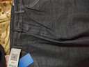 真维斯（Jeanswest）牛仔裤男士秋冬款修身小脚长裤潮流潮牌商务直筒长裤男黑色32 实拍图