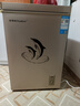 荣事达（Royalstar）小冰柜家用小型冷冻保鲜迷你冷藏商用卧式冷柜单用储母乳柜节能省电 【一级节能 全国联保】微霜款 138L 实拍图