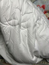 富安娜 舒暖 纤维被子冬季被芯 双人磨毛冬厚被 约7斤 230*229cm 白色 实拍图