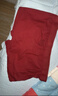 海澜之家内裤男纯棉男士内裤抗菌透气纯棉内裤男士宽松大码裤衩裤头男内裤 红色/红色/红色-10A抗菌纯棉 3条 XL -175/100(130-150斤) 实拍图