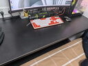 甄严选电脑桌台式家用电竞游戏桌双人办公台书桌简约书房学习桌写字桌子 加厚碳纤纹理-180CM【大双人桌】 实拍图