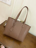 viney牛皮包包女包大容量托特包单肩包手提包生日情人节礼物送女友老婆 实拍图