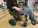 鱼跃(yuwell)电动轮椅车D210B老人折叠轻便残疾人智能代步铅酸电池 实拍图