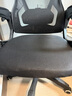 锦汐 电脑椅家用办公椅子靠背人体工学椅学习转椅老板座椅游戏电竞椅 【可后躺】黑框黑网 实拍图