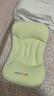 婧麒（JOYNCLEON）儿童枕头1-3-6岁定型枕分区护颈神器吸汗成长枕头 绿 Jzt191221 实拍图