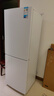 美的（Midea）180L+二门冰箱白色租房小型家用电冰箱风冷无霜两门小冰箱不串味租房不占地以旧换新MR-195WE 实拍图