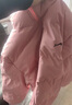 贵人鸟两面穿棉服男士棉袄冬季棉衣厚外套面包服男女情侣款 粉色 M  实拍图