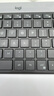 罗技（Logitech）MK275 键鼠套装 无线键鼠套装 办公键鼠套装 全尺寸 商务键鼠套装 带无线2.4G接收器 黑蓝色 实拍图