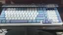 B.O.W航世 K520U机械手感有线键盘 电竞游戏女办公打字笔记本台式电脑通用键盘98键 海盐奶芋 实拍图