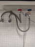 九牧（JOMOO）不锈钢金属冷热进水马桶热水器软管80cm H5688-080101C-1 实拍图