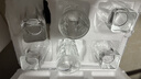 青苹果加厚水晶玻璃白酒杯二两杯 加厚玻璃分酒器家用100ml酒盅6只 实拍图