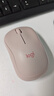 罗技（Logitech）M221轻音鼠标 无线鼠标 办公鼠标 对称鼠标 带无线微型接收器 茱萸粉 实拍图