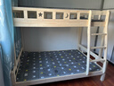 金柏栎 实木床 上下铺 小孩床 实木双人高低床母子床组合 双层床上下床 店长推荐 爬梯床+上下床垫 上115下135长200 实拍图