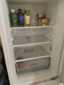 美的（Midea）180L+二门冰箱白色租房小型家用电冰箱风冷无霜两门小冰箱不串味租房不占地以旧换新MR-195WE 实拍图