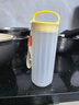 北格牛奶杯外带上班早餐杯家用随手杯可微波炉密封豆浆耐高温热饮水杯 【食品级PP】早餐杯550ml柠檬黄 实拍图
