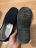 布舍元 传统千层底一脚蹬懒人休闲男士低帮中老年老北京布鞋子 蓝色41 实拍图