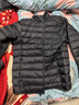 京东京造【air+零压排骨羽绒】轻薄羽绒服男外套冬90鸭绒立领新年曜石黑L 实拍图