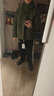 鸭鸭（YAYA）【王一博同款】户外登山羽绒服男士2024冬季新款短款加厚外套YX 军绿色 2XL /185 实拍图