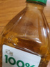 汇源100%苹果汁2000ml*1瓶2L实惠大桶家庭分享节日年货节送礼宴请 实拍图