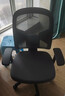 得力（deli）4900S 人体工学靠背办公椅/电脑椅/职员椅 可升降转椅舒棉坐垫 灰 实拍图