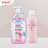 贝亲（Pigeon）贝亲桃叶精华洗护组（ 爽身露200ml+洗发沐浴二合一 500ml） 实拍图