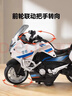 妈宝孖宝警察摩托车儿童警车玩具车合金小汽车模型1-3-6岁2男孩超大号仿真 实拍图