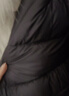 雅鹿羽绒服女士轻薄秋羽绒连帽简约纯色修身保暖短款外套 黑色 170  实拍图