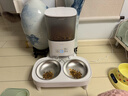 霍曼（Homerun）宠物智能自动喂食器猫粮定时猫咪自动投食机不锈钢双碗增高版 实拍图