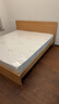 全友家居 北欧原木风板式床1.8米x2米主卧室简约现代家用木板双人床 实拍图