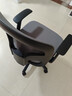 得力（deli）4900S 人体工学靠背办公椅/电脑椅/职员椅 可升降转椅舒棉坐垫 灰 实拍图